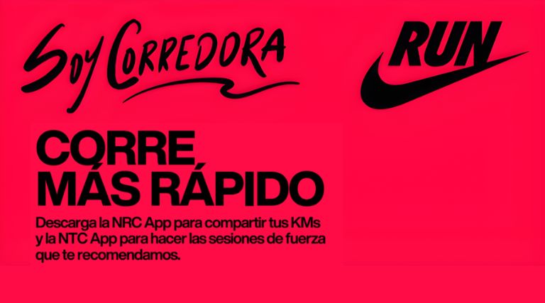 Corre más rápido x Nike